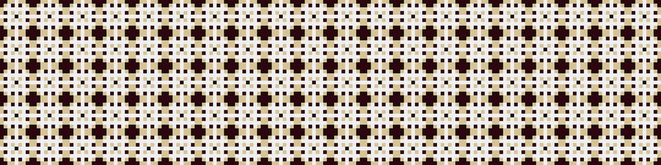 Abstract Cross Pattern Dots Logo generative computational art illustration