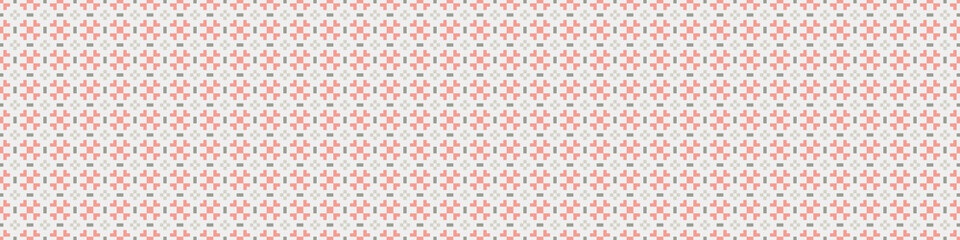 Fototapeta premium Abstract Cross Pattern Dots Logo generative computational art illustration