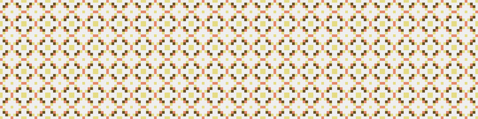 Abstract Cross Pattern Dots Logo generative computational art illustration