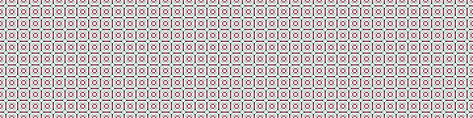 Abstract Cross Pattern Dots Logo generative computational art illustration