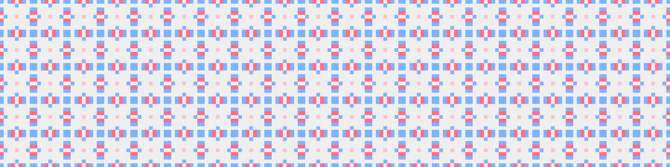 Abstract Cross Pattern Dots Logo generative computational art illustration