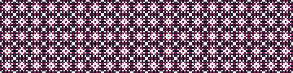 Abstract Cross Pattern Dots Logo generative computational art illustration