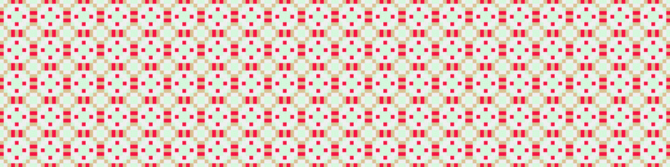 Abstract Cross Pattern Dots Logo generative computational art illustration