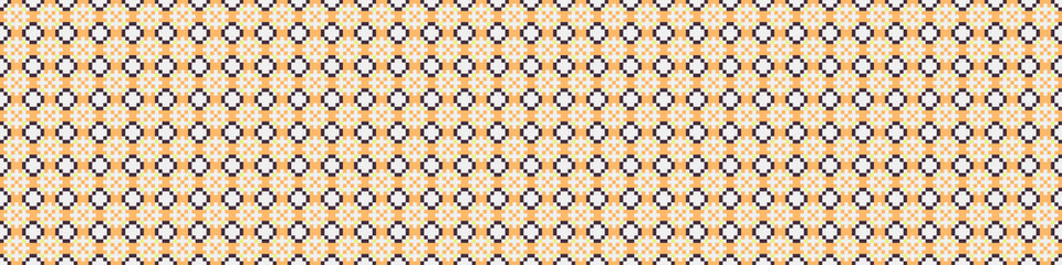 Abstract Cross Pattern Dots Logo generative computational art illustration