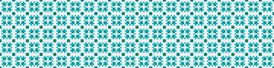 Abstract Cross Pattern Dots Logo generative computational art illustration