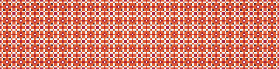 Abstract Cross Pattern Dots Logo generative computational art illustration