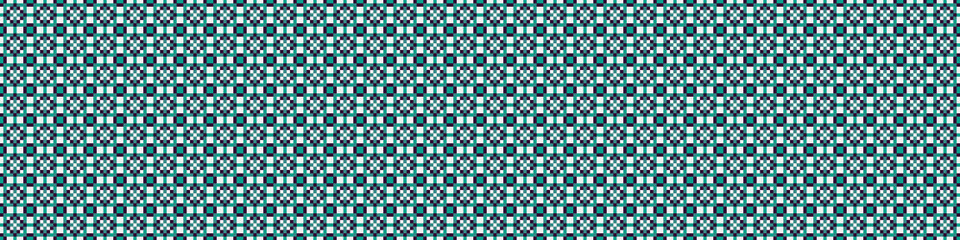 Abstract Cross Pattern Dots Logo generative computational art illustration