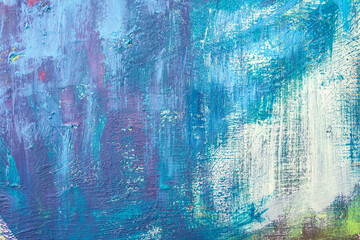 detail of  artistic abstract oil painted background