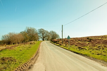 Begwns hills in the Brecon beacons of Wales.