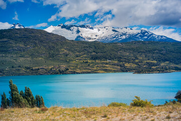 Fototapeta na wymiar General Carrera Lake, Carretera Austral, Patagonia - Chile.