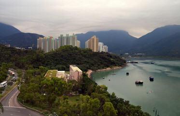 Hong Kong - View from Big Buddha Cable Car