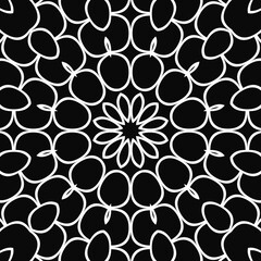 Black and White Background, Pattern