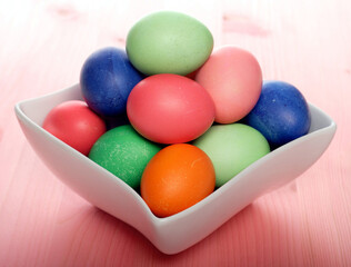 Studio shot of easter eggs