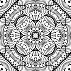 Black and White Background, Pattern