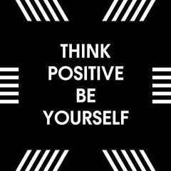 Obraz premium Black and White Motivational Image with Writing, Inspirational Quote