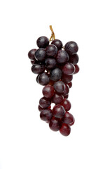 Grapes on white background - close-up
