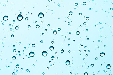 raindrops on window 