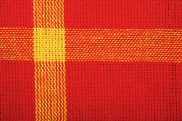 Fabric mat close-up - texture