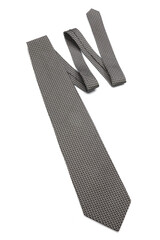 Tie on white background - close-up