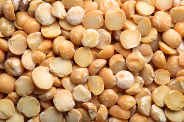 Lentil background - close up