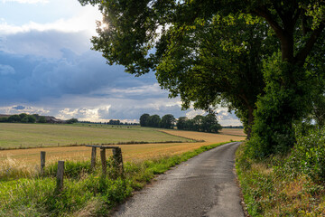 road in the countryside