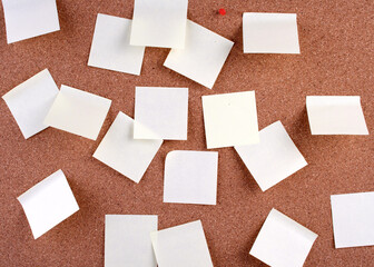 Cork board - close up