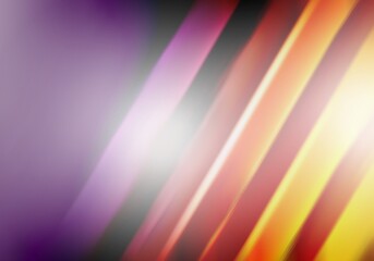 Abstract background blurred rays light red orange yellow purple colorful with the gradient texture lines effect motion design pattern graphic diagonal.