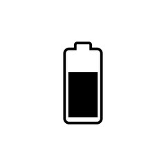 Battery vector icon. battery charge level. battery Charging icon