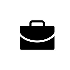 Briefcase icon vector. suitcase icon. luggage symbol.