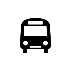 Bus icon vector. bus vector icon