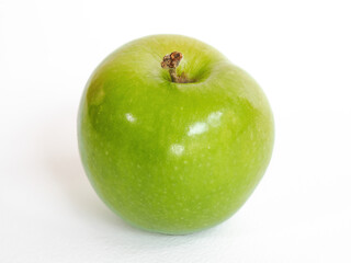 Photograph of a green apple