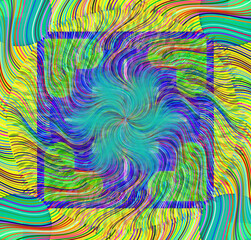 Colorful Background Image, Abstract Design