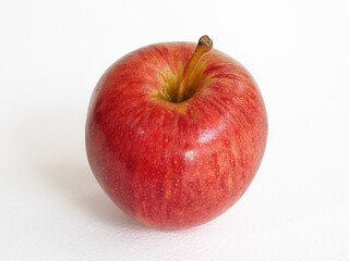 Photograph of a red apple