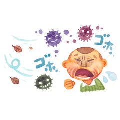 風に運ばれてくるウイルス