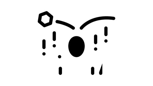 Bullying Aggression Icon Animation Internet Bullying And Name-calling, Beating And Showing Indecent Gesture