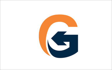 Illustration vector graphic of letter G icon logo design