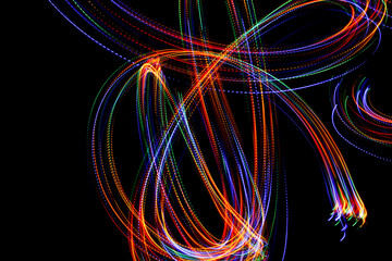 Light painting background