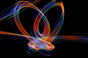 Light painting background