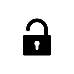 Lock icon vector. Padlock icon vector. Encryption icon. Security symbol