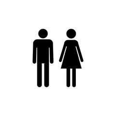 Man and woman icon vector. male and female symbo