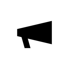 Megaphone icon vector. Loudspeaker icon vector