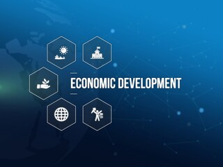 Fototapeta premium economic development