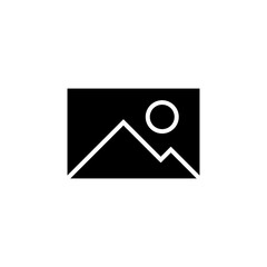 Picture icon vector. photo gallery icon symbol