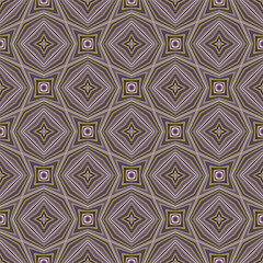 Geometric seamless pattern, ornament, abstract background, fashion print, vector texture for textile, fabric, wrapping paper, decoration.