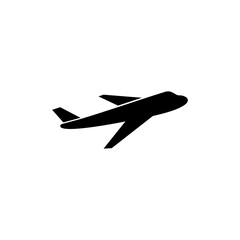 Fototapeta na wymiar Plane icon vector. Airplane icon vector. Flight transport symbol. Travel illustration. Holiday symbol
