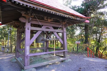 宮城県名取市熊野那智神社の鐘堂