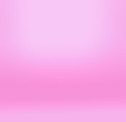 Pink empty room studio gradient used for background and display your products - Vector