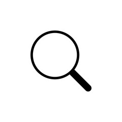 Search icon vector. search magnifying glass icon