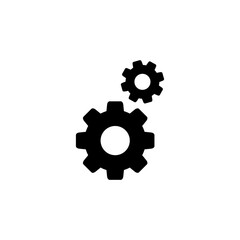 Setting Icon Vector. Cog Settings Icon Symbol