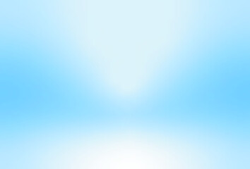 Blue empty room studio gradient used for background and display your products- Vector